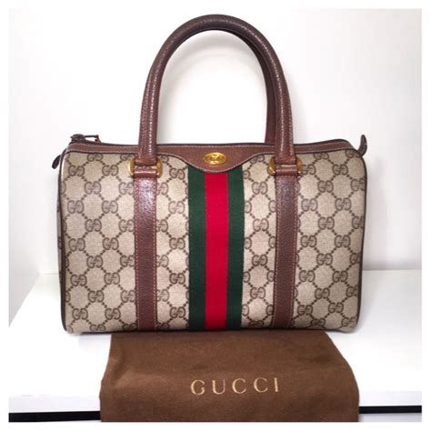 gucci bags second hand|old style vintage gucci bag.